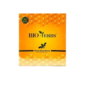 Bio Herbs Royal King Honey - Miel aphrodisiaque naturel pour hommes, offrant puissance et vitalité avec des ingrédients biologiques.